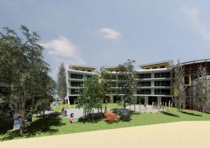 Résidence à Mulhouse, certificat d'urbanisme obtenu avec Bruno Gaertner en 2011