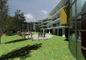 Résidence à Mulhouse, certificat d'urbanisme obtenu avec Bruno Gaertner en 2011