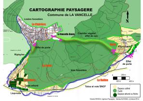 Etude paysagère préalable à l'élaboration d'un POS avec Yollande HESSOU, Ingénie