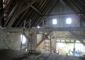 Reconversion d'une grange en micro brasserie (en cours)