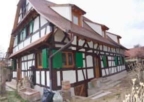 Rénovation maison à colombage