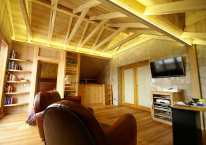 Aménagement d'un bureau-bibliothèque