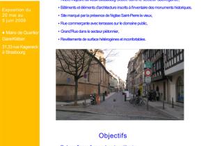 AMENAGEMENT DE LA GRAND'RUE A STRASBOURG