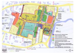 ZAC DU FELDELE A ILLFURTH -  P LAN DE MASSE