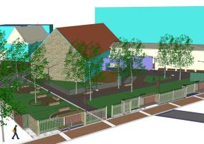 AMÉNAGEMENT DES ESPACES EXTERIEURS DE LA M.I.D.E