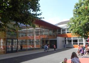 Vue de la cour de récréation