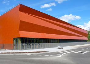 vue du rond point Pierre Corneille