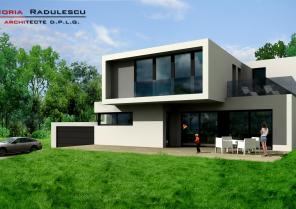 Maison contemporaine, Brunstatt (68)