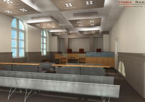 Aménagement salle, Tribunal de Grande Instance
