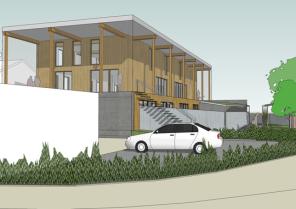 Operation d'autopromotion, 8 logements et locaux partagés