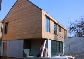 Construction d'un pavillon à Pfulgriesheim