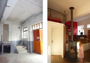 Création d'un loft dans un ancien garage