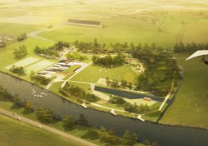 Maîtrise d'oeuvre pour une base de loisirs - Vendenesse -2013