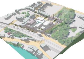 Schéma d'aménagement des Grandes Brasseries - Maxeville - 2012