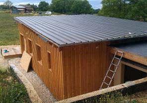 Maison Ossature bois bioclimatique