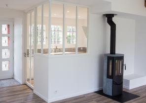 Vue intérieure : pièce de vie 