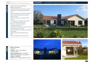 Maison développement durable - présentation