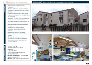 Ecole Notre Dame La Clarté - présentation