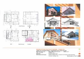 REHABILITATION D'UN CHALET EN MADRIER