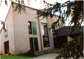 La façade d'entrée, au Nord