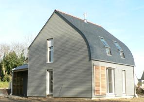 Maison bioclimatique à Landévant