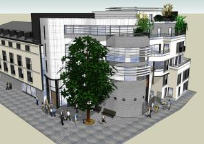 VUE 3D CARREFOUR N°1