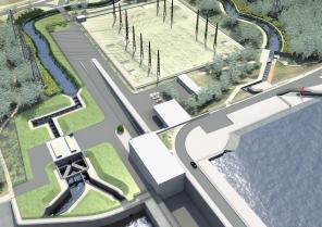 STRASBOURG - EDF - Passe à poissons