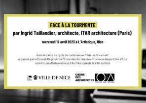 FACE À LA TOURMENTE - conférence de Ingrid Taillandier