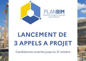 Appel à projets Plan BIM