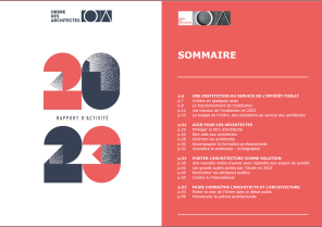 Rapport d'activité CNOA 2023