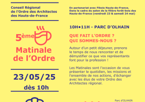 Matinale de l'Ordre HDF - 23/05/2025