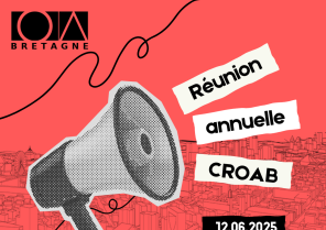 Visuel de l'invitation à la réunion annuelle des architectes bretons