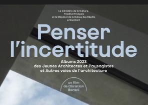 Affiche du film "Pensez l'incertitude" de Christian Barani.
