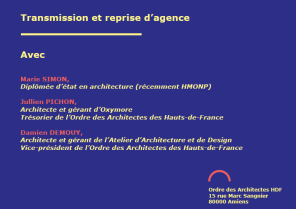 Matinale de l'Ordre HDF