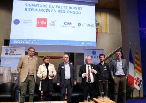 Les signataires du Pacte Bois et Biosourcés de Provence-Alpes-Côte d'Azur