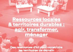 Couverture du livret Ressources locales & territoires durables