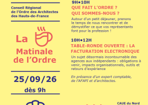 Matinale Ordre 25/09/26