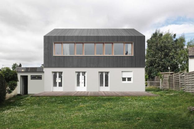 Vue depuis le jardin