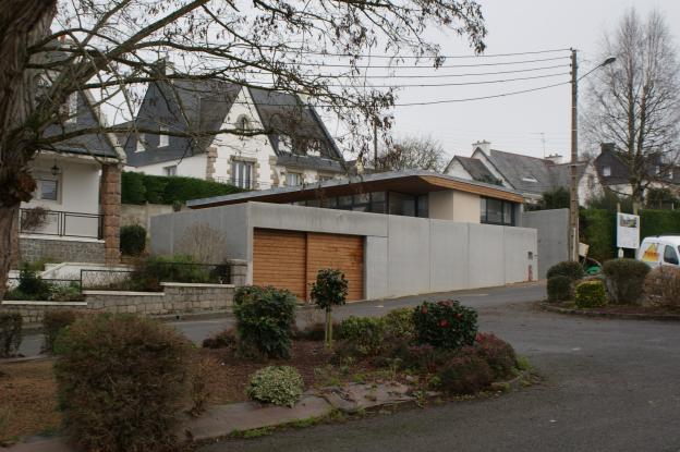 Vu depuis la rue principale