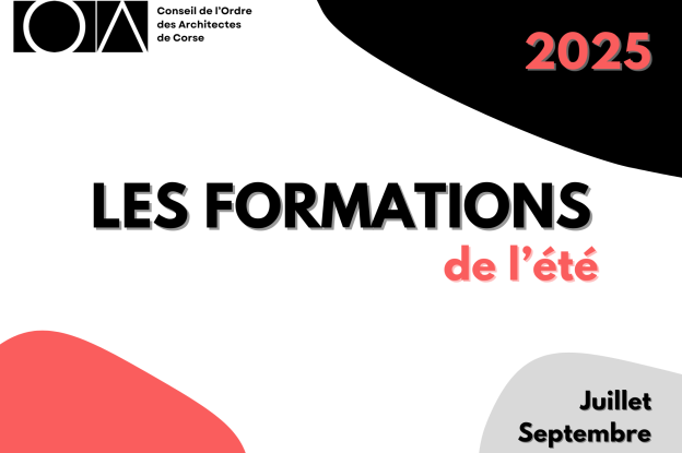 LES FORMATIONS DE L'ETE 2025