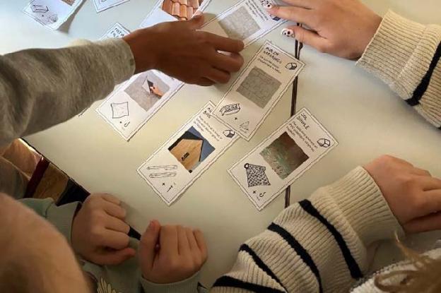 Rencontre entre un architecte et une classe à l’école Freinet à Hérouville-Saint-Clair, 2024