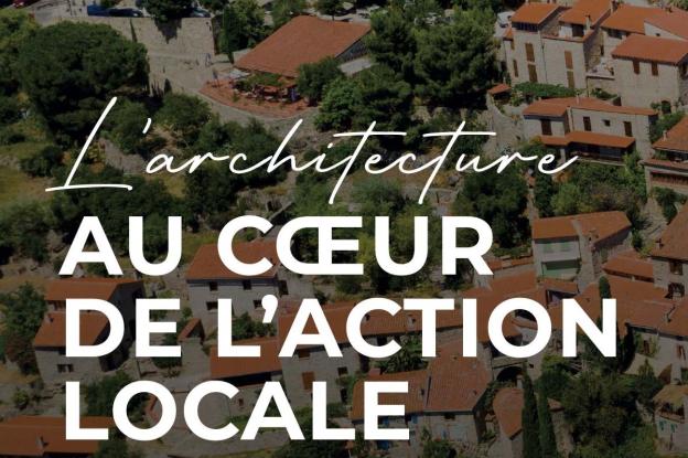 Dépliant L'architecture au coeur de l'action locale