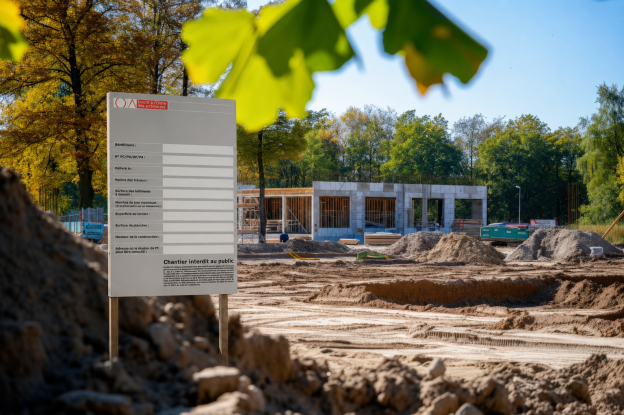 Récupérez des panneaux de chantier dans les pôles du CROA Normandie
