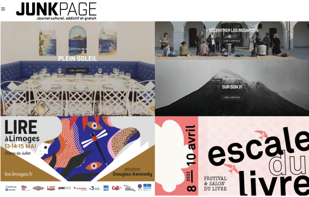 JUNK PAGE - Page d'accueil du site JUNK PAGE - Page d'accueil du site