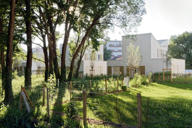 Eco-cité La Garenne / 34 maisons groupées et espaces publics Eco-cité La Garenne / 34 maisons groupées et espaces publics