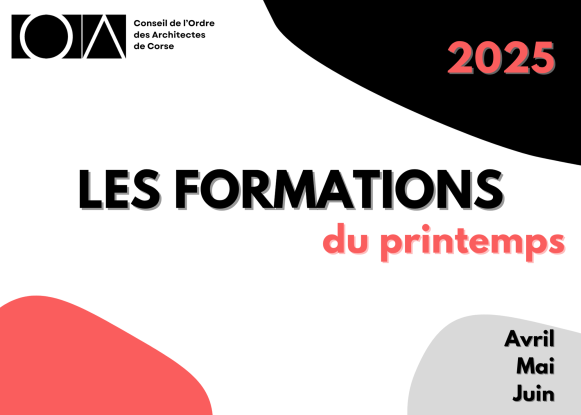 LES FORMATIONS DU PRINTEMPS