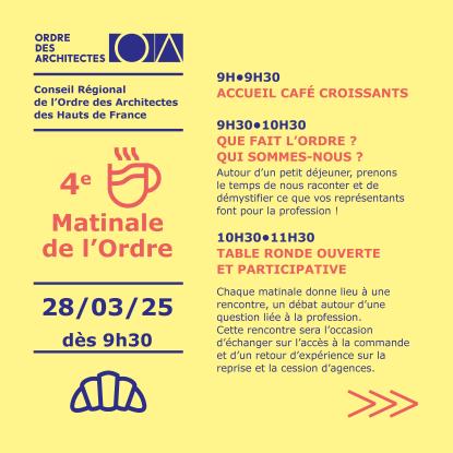 Matinale de l'Ordre- mars 2025 