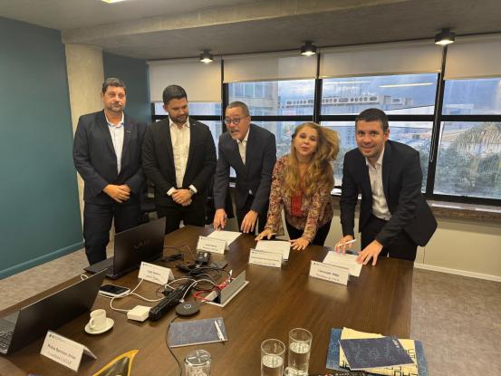 Signature de la convention de coopération