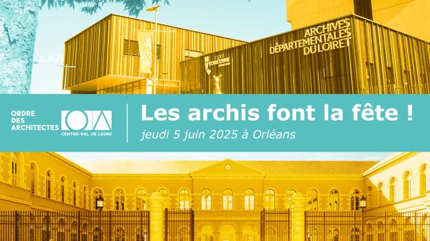 Les archis font la fête jeudi 5 juin 2025 à Orléans
