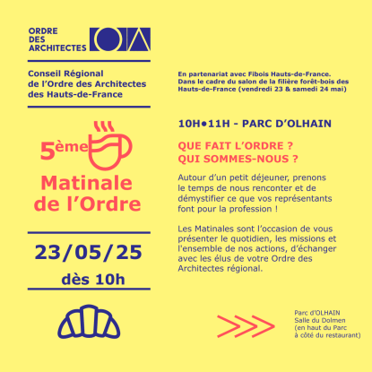 Matinale de l'Ordre HDF - 23/05/2025